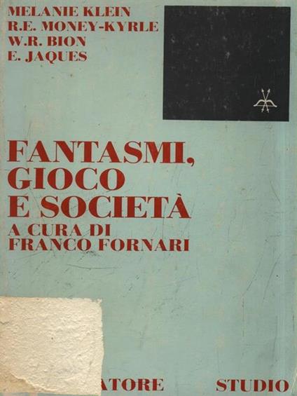 Fantasmi, gioco e società - copertina