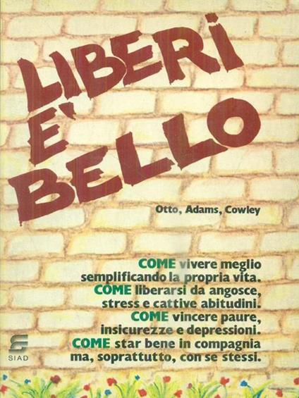 Liberi è bello - copertina
