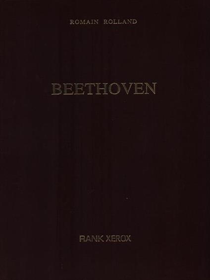 Beethoven - Romain Rolland - copertina