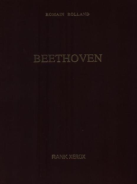 Beethoven - Romain Rolland - copertina