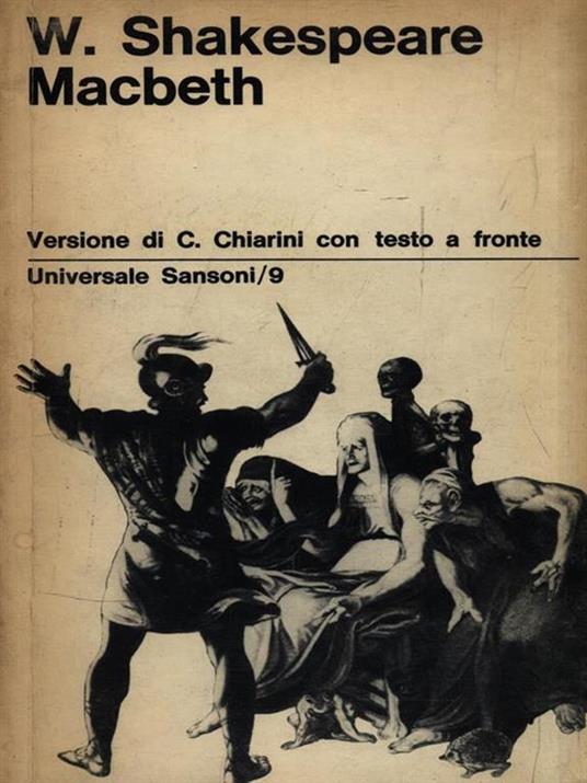 Macbeth - William Shakespeare - copertina