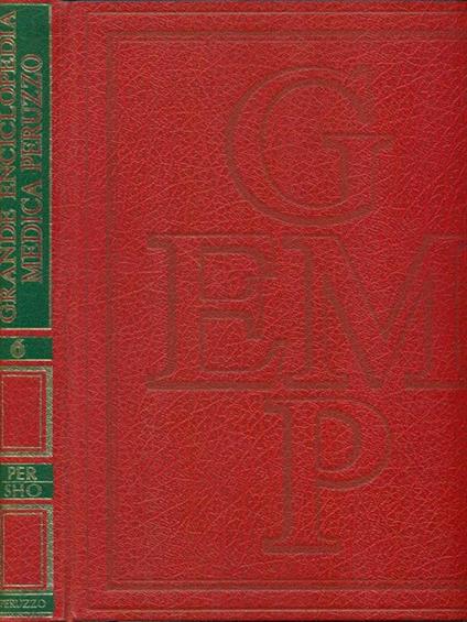Grande enciclopedia medica Peruzzo 6 - copertina