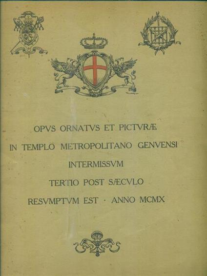 Il duomo di Genova ed i nuovi lavori - copertina