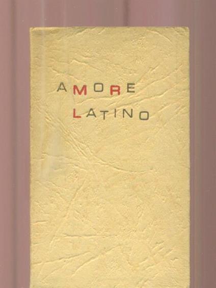 Amore latino - G. Traverso - copertina