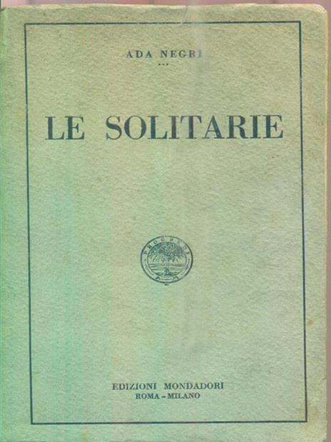 Le solitarie - Ada Negri - 3