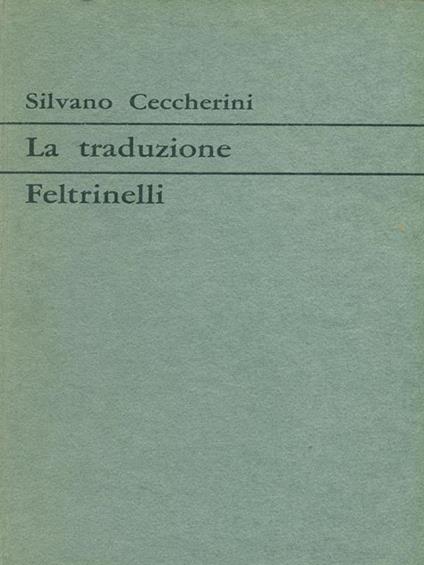La traduzione - Silvano Ceccherini - copertina
