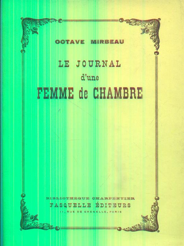 Le journal d'une femme de chambre