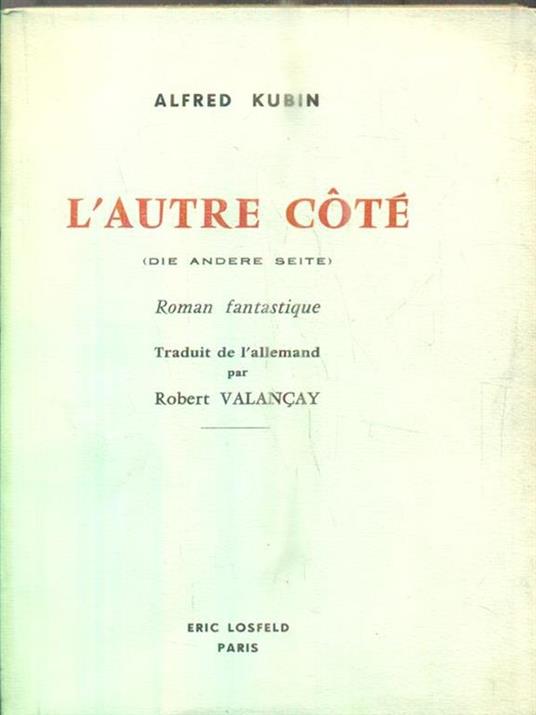 L' autre cote - Alfred Kubin - copertina