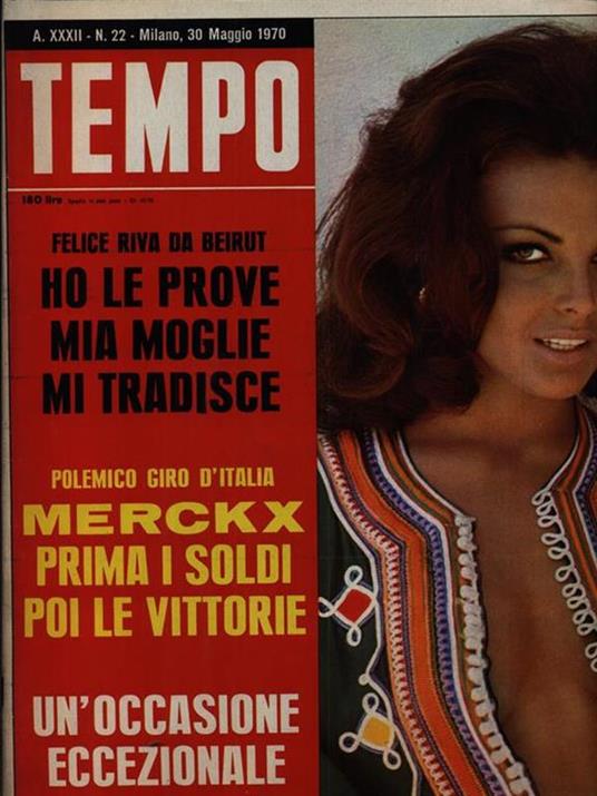 Tempo n. 22/30 maggio 1970 - copertina