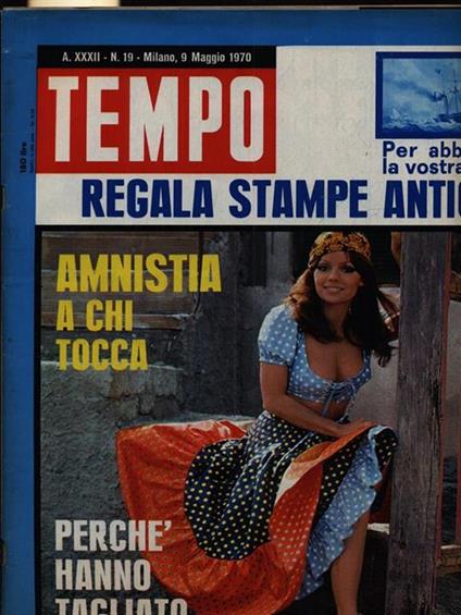 Tempo n. 19/9 maggio 1970 - copertina
