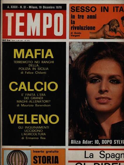 Tempo n. 51/19 dicembre 1970 - copertina