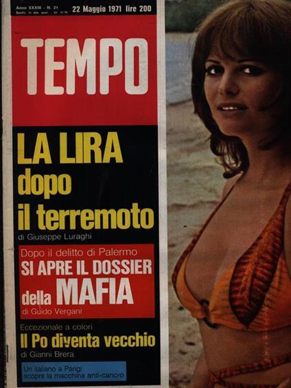 Tempo n. 21/22 maggio 1971 - copertina