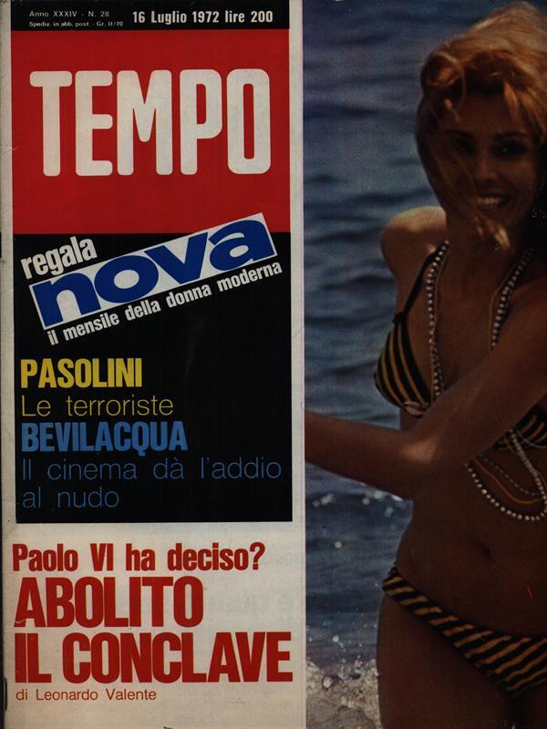Tempo n. 28/16 luglio 1972