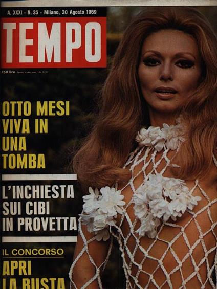 Tempo n. 35/30 agosto 1969 -   - copertina