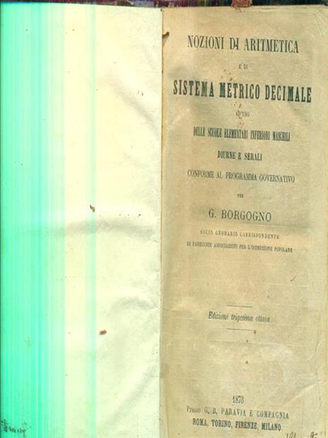 Nozioni di aritmetica, Prime Nozioni di grammatica, Storia sacra infantile, Il secondo libro dei fanciulletti -   - copertina