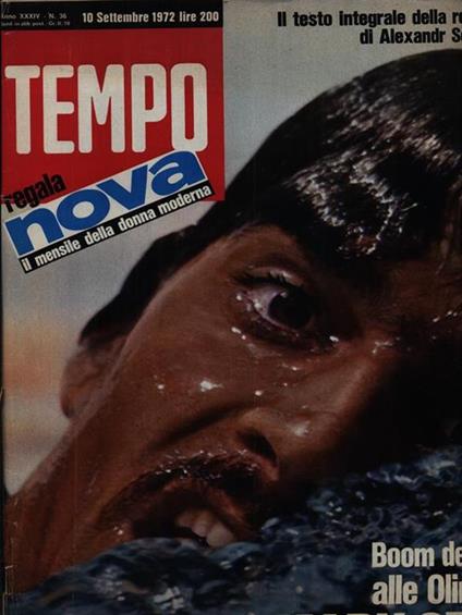 Tempo n. 36/10 settembre 1972 -   - copertina