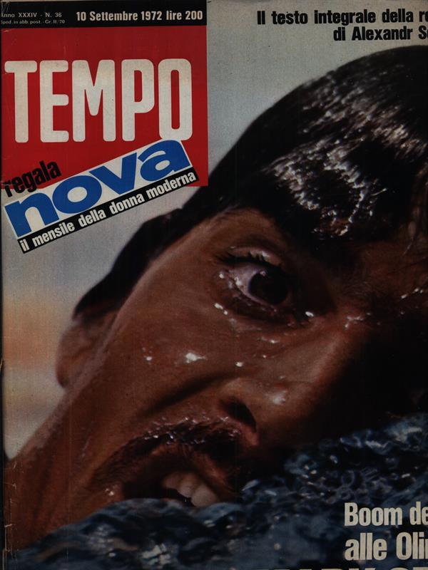 Tempo n. 36/10 settembre 1972