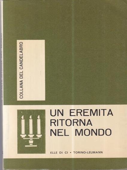Un eremita ritorna nel mondo - E. Marini - copertina