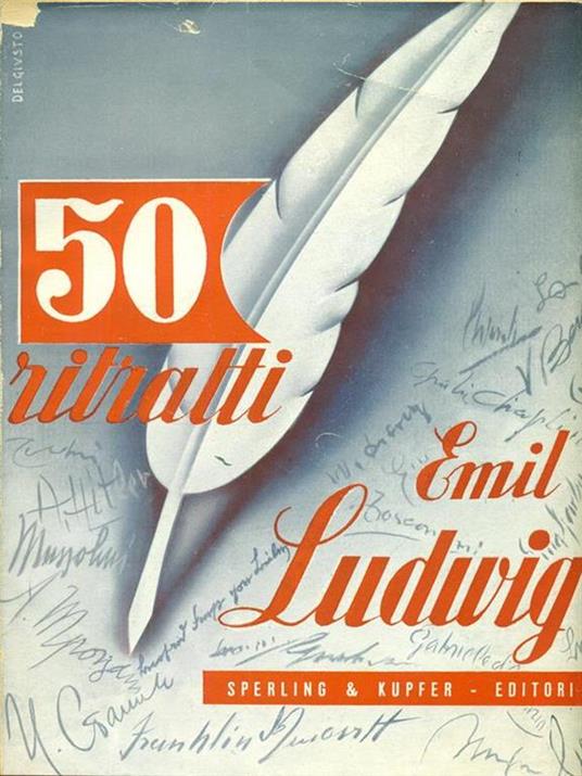 50 ritratti - Emil Ludwig - copertina