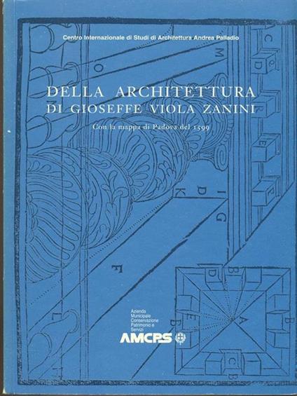 Della architettura di Gioseffe Viola Zanini - Andrew Hopkins - copertina