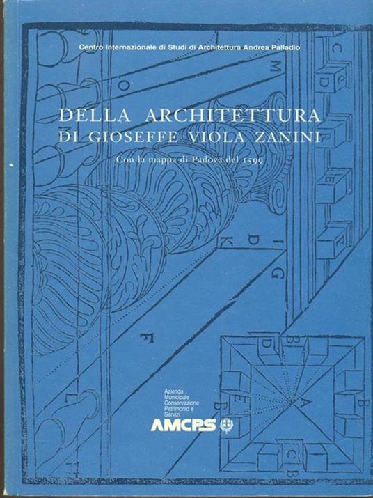 Della architettura di Gioseffe Viola Zanini - Andrew Hopkins - copertina