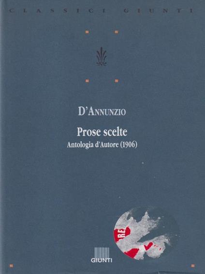 Prose scelte - Gabriele D'Annunzio - copertina