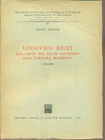 Lodovico Ricci. Dall'arte del buon governo alla finanza moderna