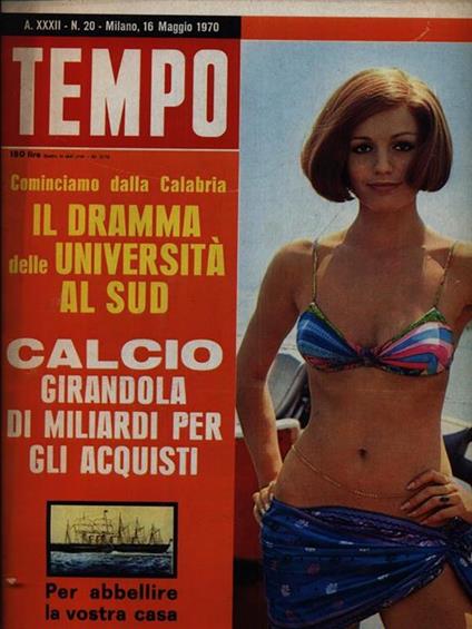 Tempo n. 20/16 maggio 1970 -   - copertina