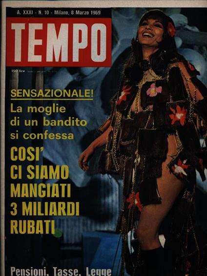 Tempo n. 10/8 marzo 1969 -   - copertina