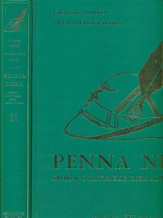 Penna nera 2 vv - Giorgio Pisanò - copertina
