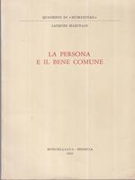 La persona e il bene comune