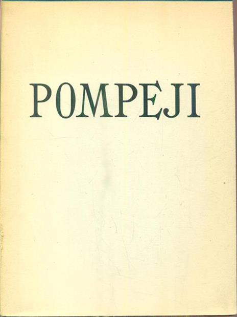 Pompeji - Amedeo Maiuri - copertina
