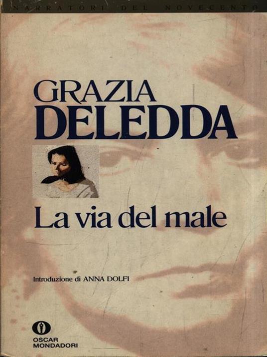 La via del male - Grazia Deledda - copertina