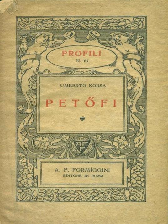 Petofi - Umberto Norsa - copertina