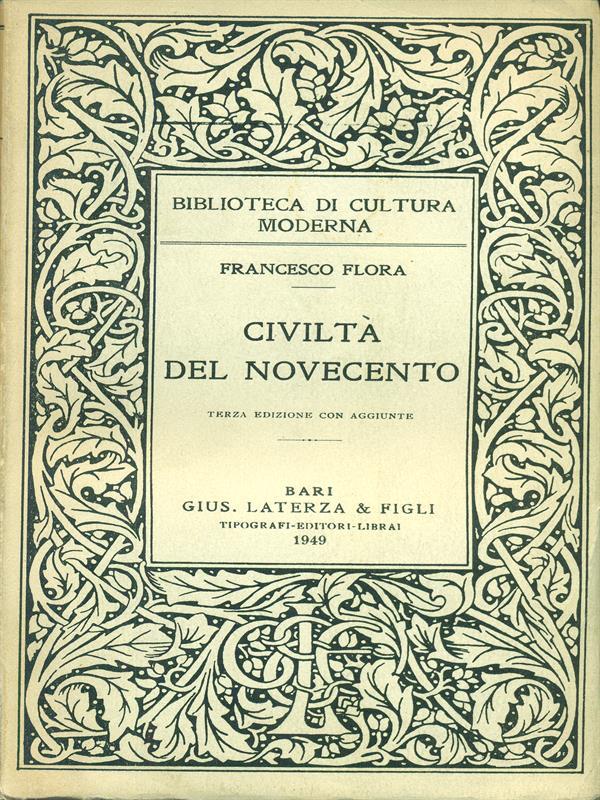 Civiltà del Novecento