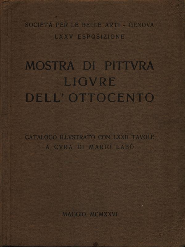 Mostra di pittura ligure dell'Ottocento