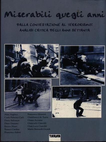 Miserabili quegli anni -   - copertina