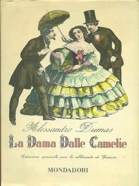 La  dama dalle camelie - Alexadre Dumas - copertina