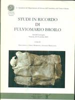 Studi in ricordo di F. Broilo