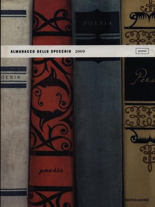 Almanacco dello specchio 2009. Poesia - copertina