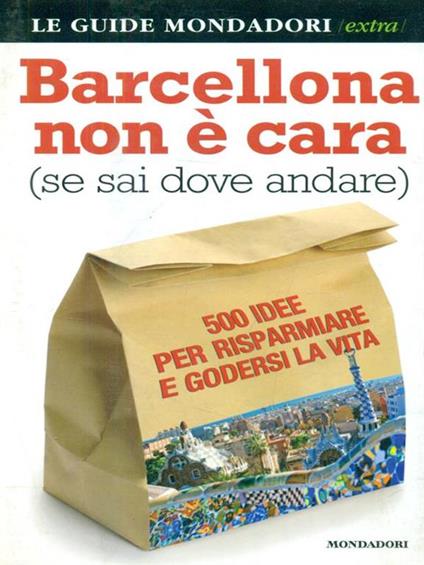 Barcellona non è cara - copertina