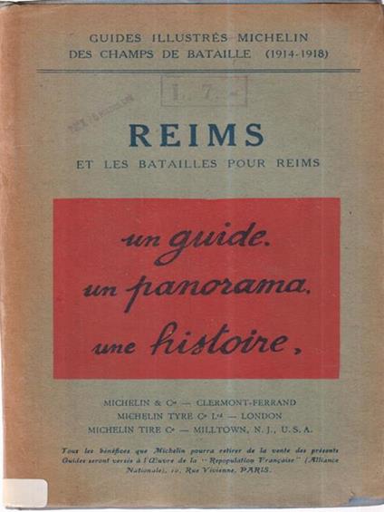Reims et les batailles pour Reims - copertina