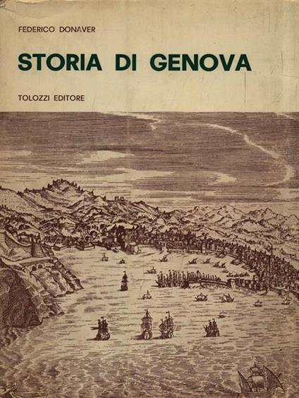 Storia di Genova - Federico Donaver - copertina