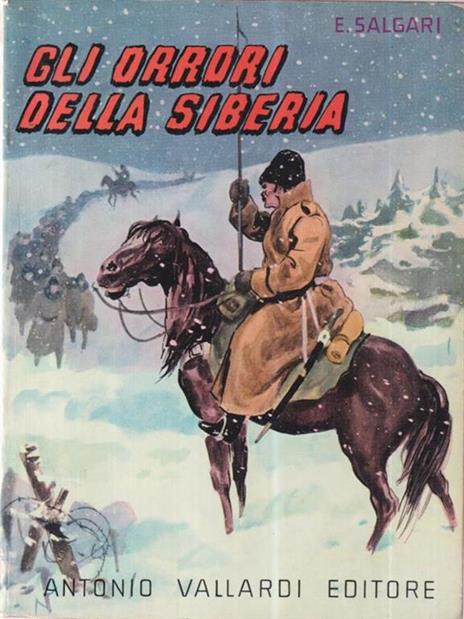 Gli orrori della Siberia - Emilio Salgari - copertina