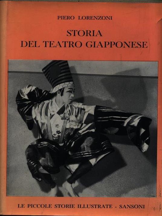 Storia del teatro giapponese - Piero Lorenzoni - copertina