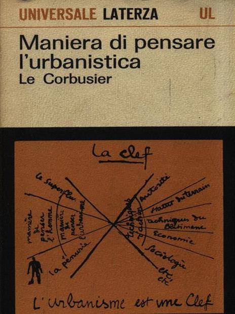 Maniera di pensare l'uranistica - Le Corbusier - copertina