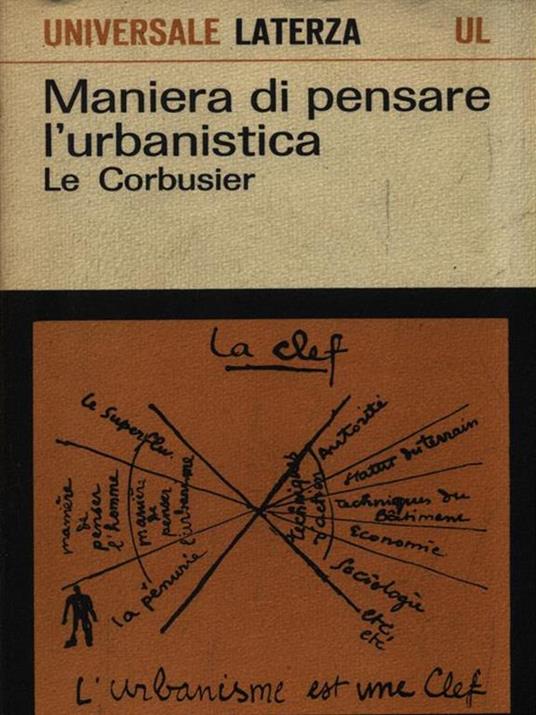 Maniera di pensare l'uranistica - Le Corbusier - copertina