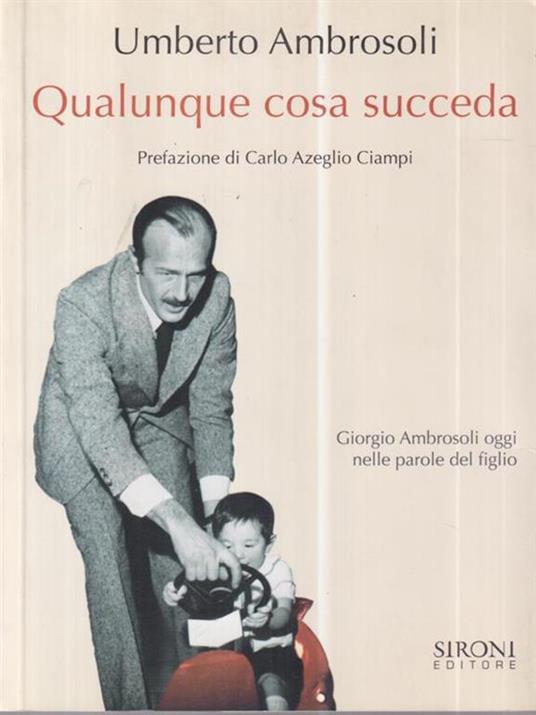 Qualunque cosa succeda - Umberto Ambrosoli - copertina