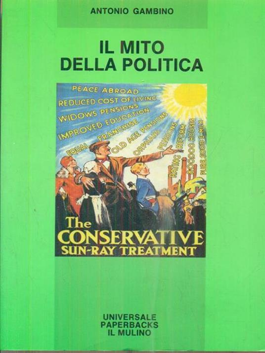 Il mito della politica - Antonio Gambino - copertina