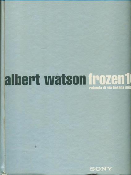 Frozen - Albert Watson - copertina